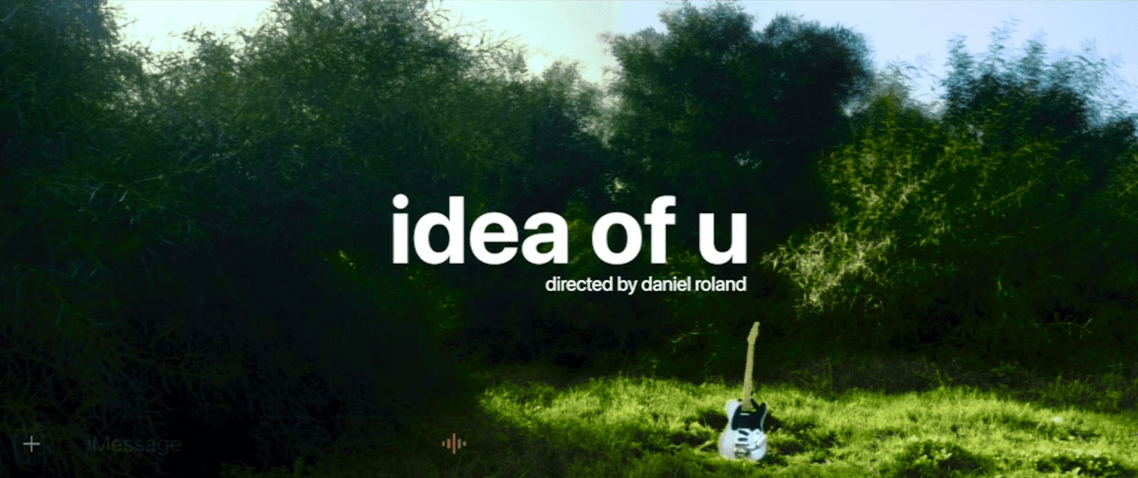 idea of u - lyric video